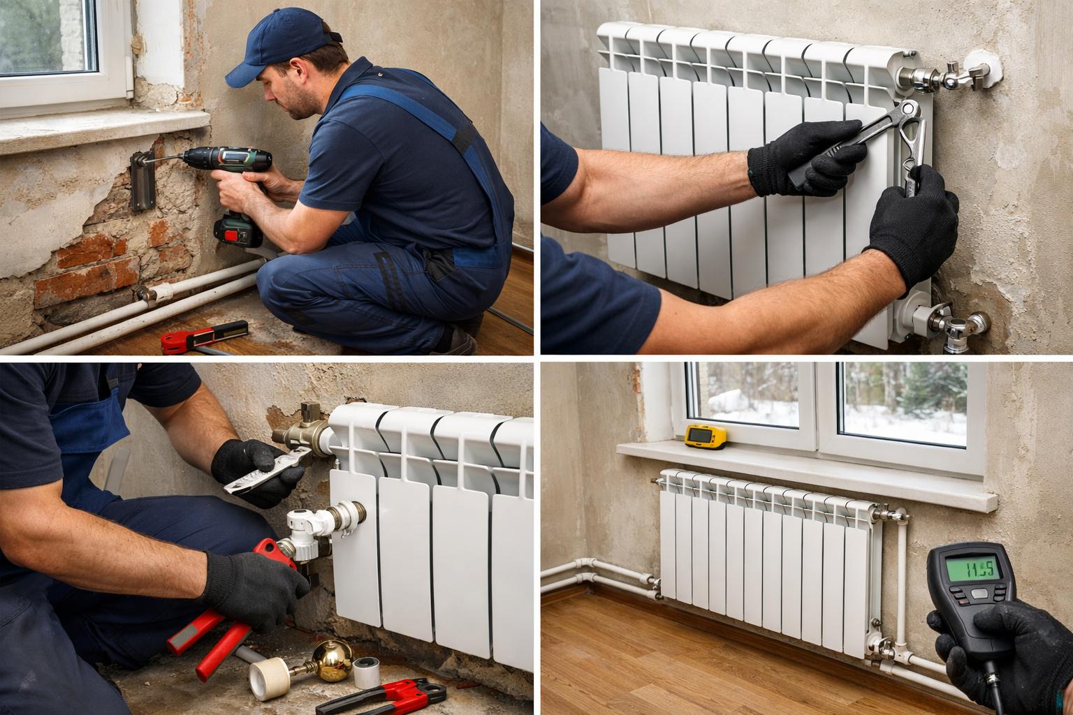 Закажите профессиональную установку радиаторов в частном доме — быстро и надёжно
