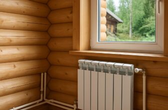 Отопление дачи алюминиевыми радиаторами