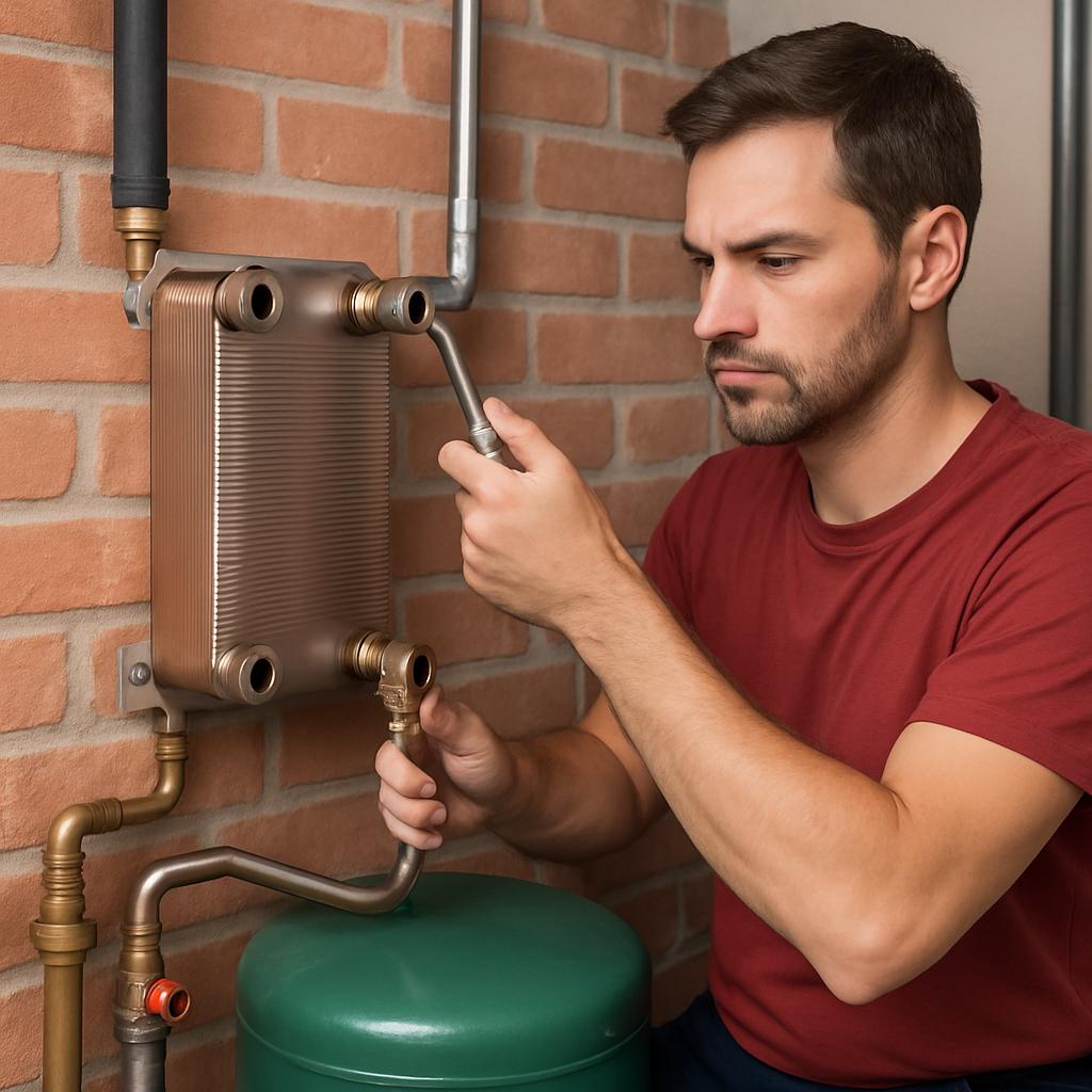 Как правильно установить теплообменник для отопления дачи