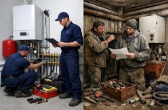 Отопление в доме: зачем выбирать проверенную компанию, а не бригаду