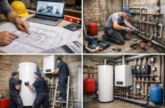 Монтаж котельной