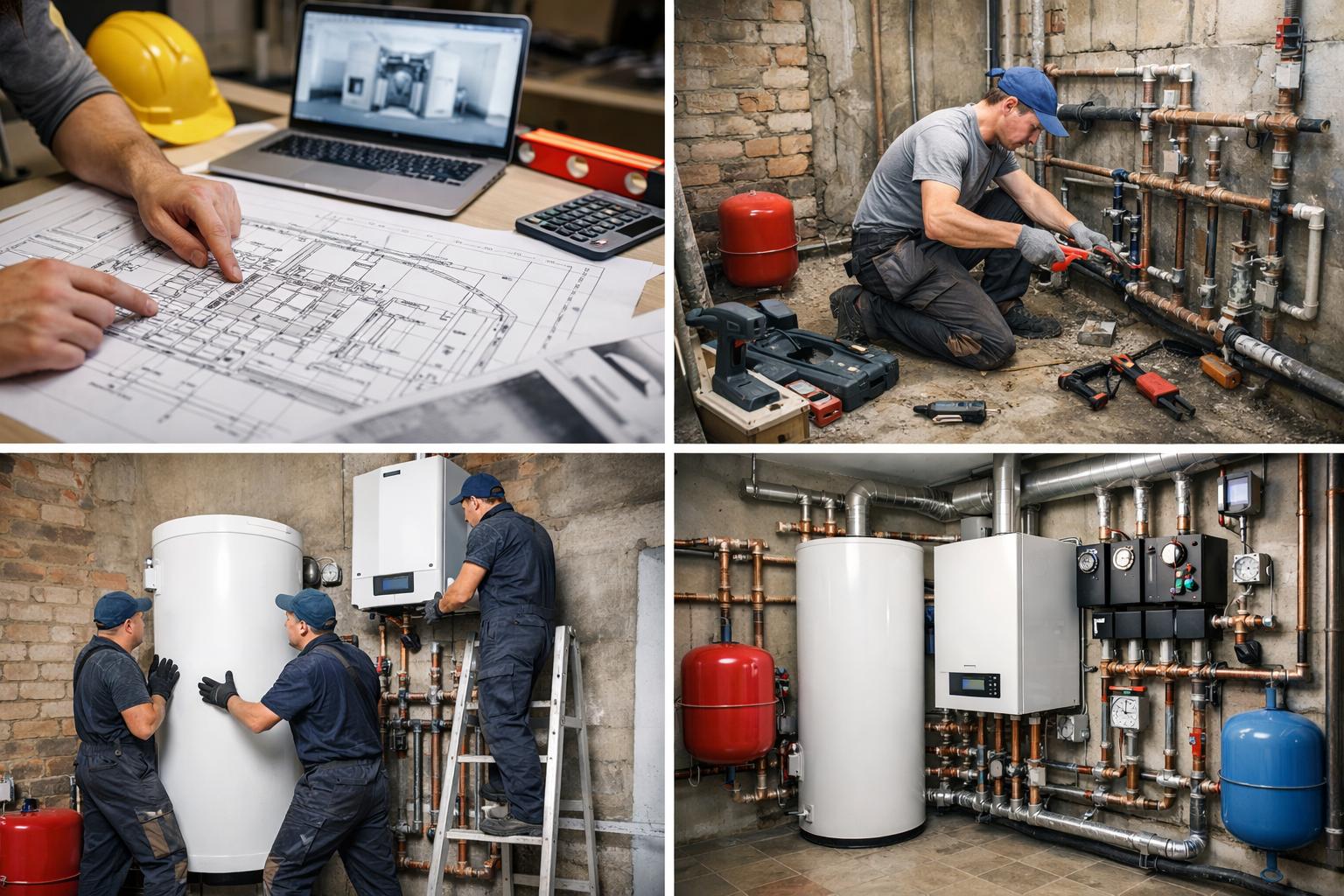 Профессиональный монтаж котельной под ключ от Профессиональный монтаж котельной под ключ от