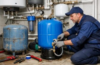 Замена гидроаккумулятора в частном доме