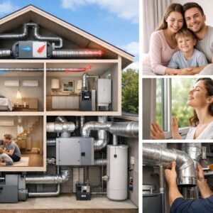 Налаженная система воздухообмена в частном доме