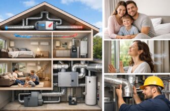 Налаженная система воздухообмена в частном доме