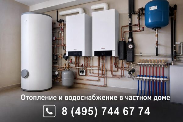 Тепло и вода без сюрпризов: практическое руководство по отоплению и водоснабжению в частном доме