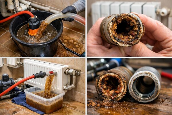 Промывка радиатора системы отопления частного дома