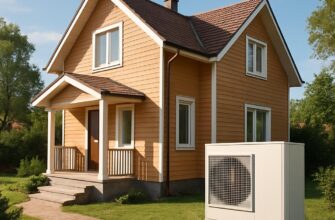 Воздушное отопление частного дома в Тверской области