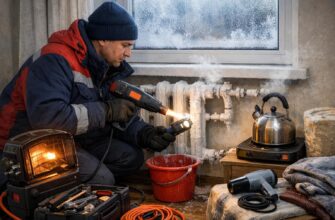 Замерзло отопление