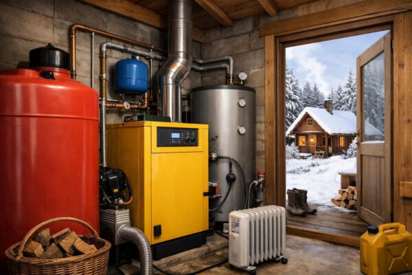 Дизельное отопление дачи: преимущества жидкого топлива
