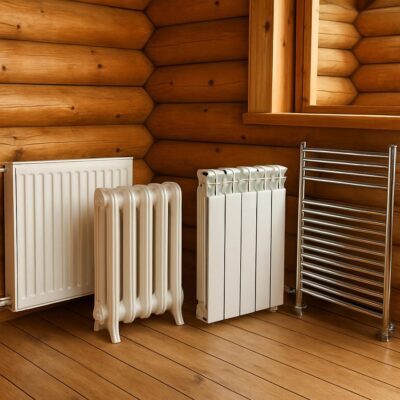 Какие радиаторы выбрать для деревянного дома