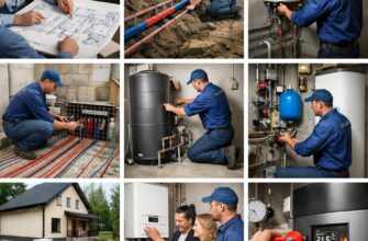 Монтаж автономного отопления