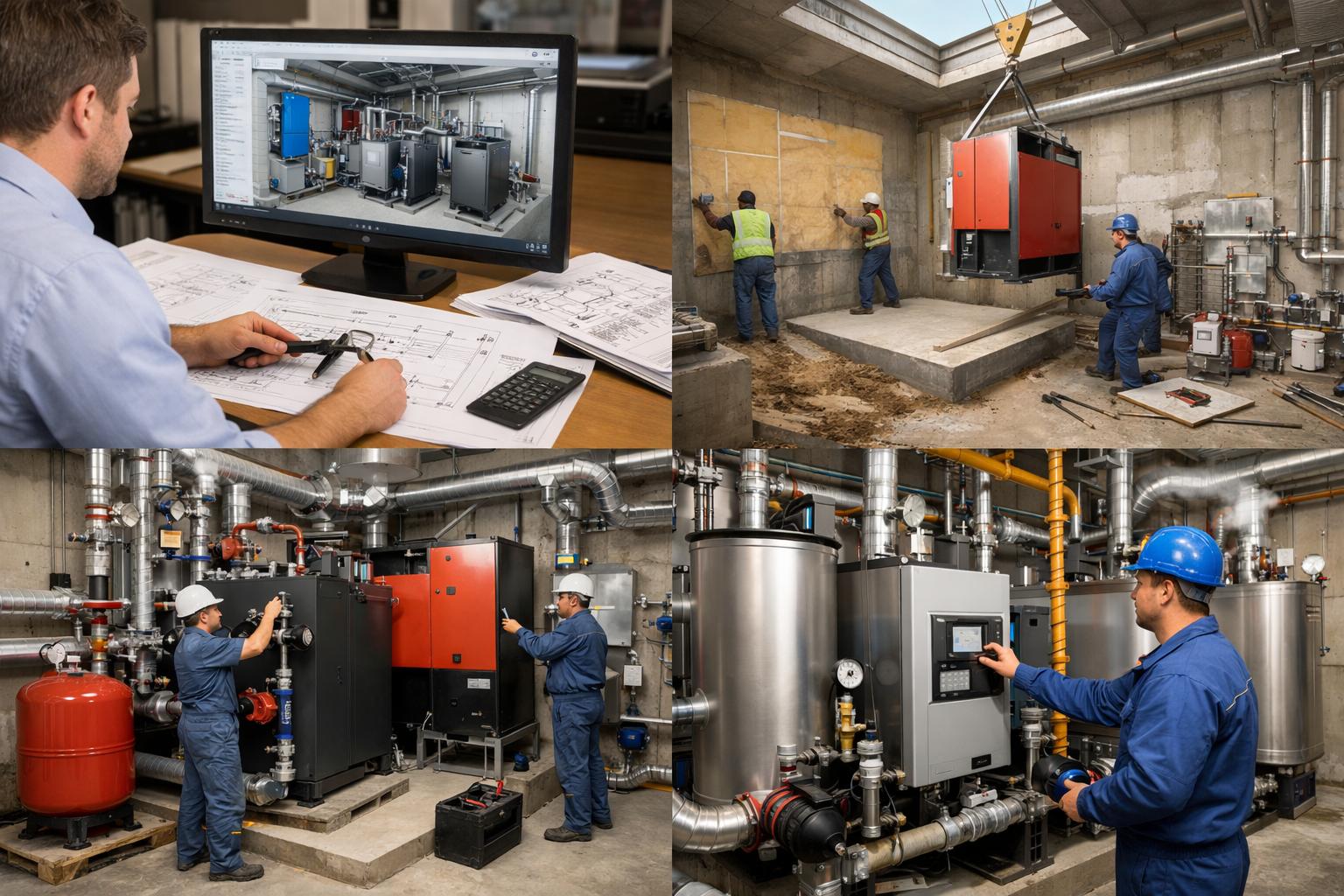 Проектирование индивидуальной котельной — точные расчёты под ваш объект