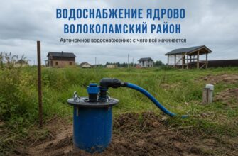 Водоснабжение Ядрово Волоколамский район