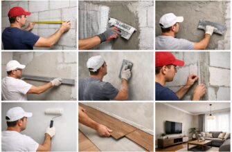 Как выполнить внутреннюю отделку стен из пеноблока в квартире