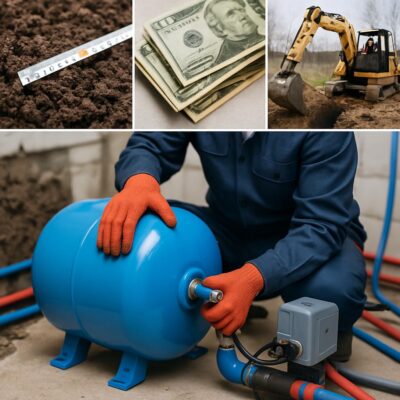 Стоимость установки систем водоснабжения