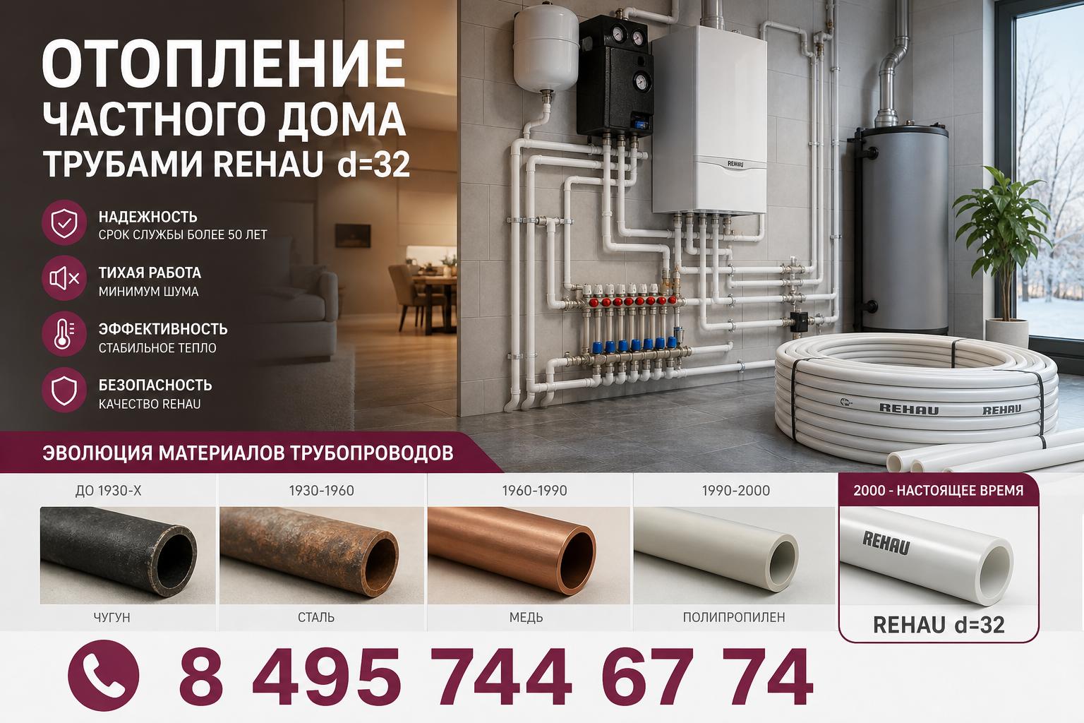 Эволюция материалов трубопроводов