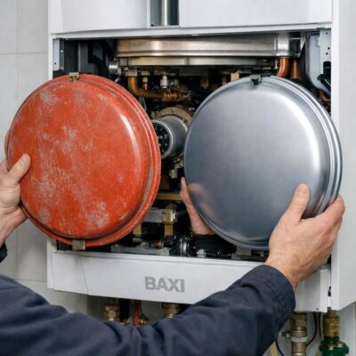 Когда бакси даёт сбой: как правильно выполнить замену расширительного бака