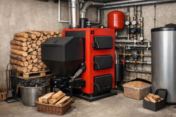 Твердотопливная котельная для частного дома