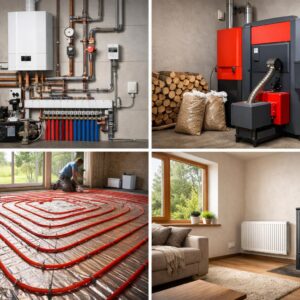 Индивидуальное отопление в коттедже