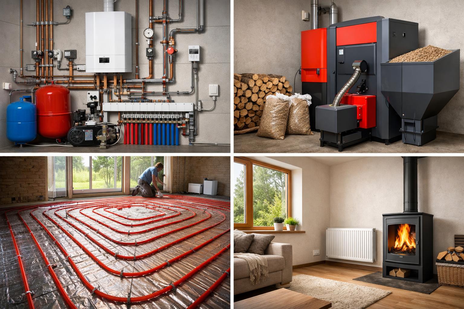 Варианты индивидуального отопления для коттеджа: выбирайте лучшее решение