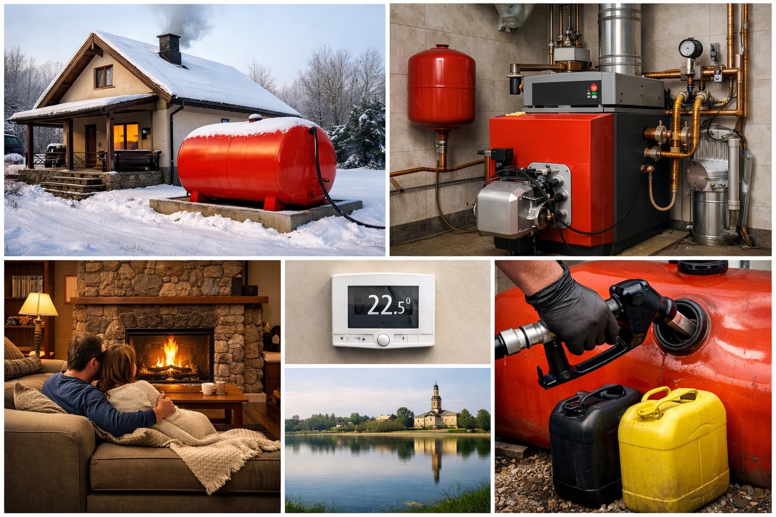 Почему жидкотопливное отопление — оптимальное решение для частного дома в Бронницах