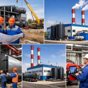 Строительство и монтаж мазутных котельных