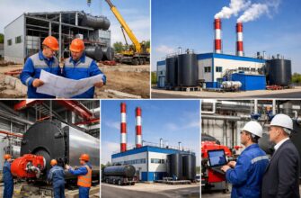 Строительство и монтаж мазутных котельных