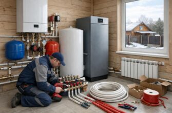 Монтаж системы отопления для дома в Солнечногорске