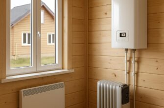 Электрическое отопление частного дома в Конобеево