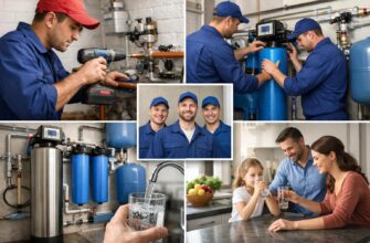 Установка фильтров очистки воды в частном доме