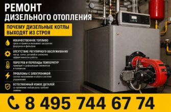 Ремонт дизельного отопления: дом