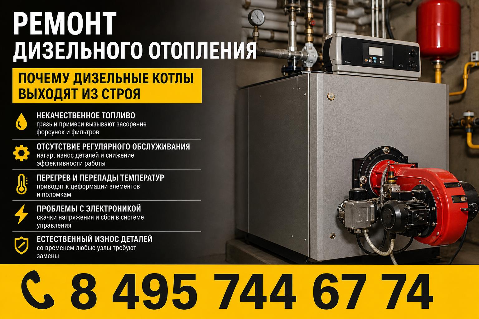 Почему дизельные котлы вообще выходят из строя Почему дизельные котлы вообще выходят из строя