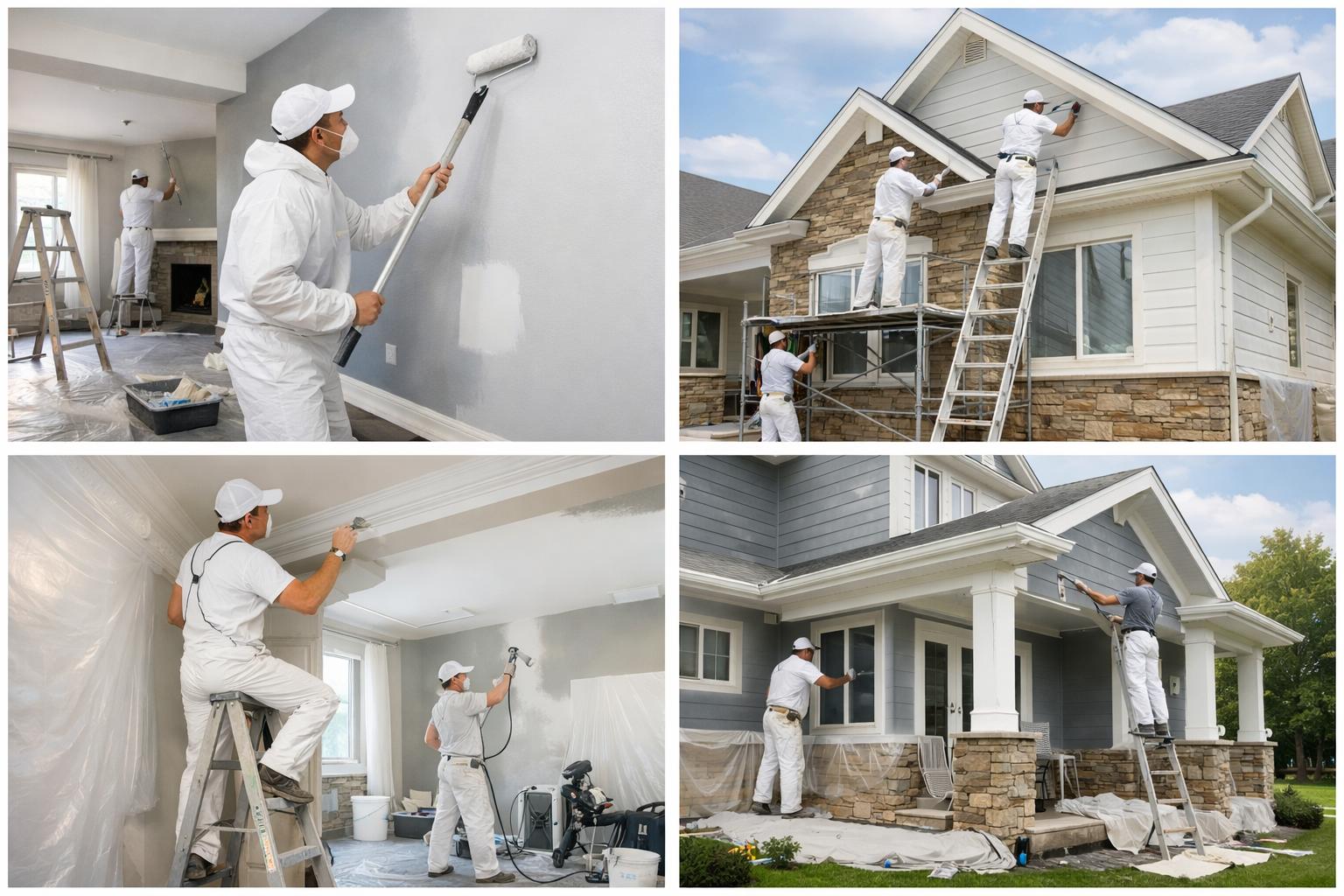 Малярные отделочные работы коттеджа: почему доверять профессионалам ООО Холдинг СпецСтройАльянс