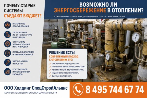 Возможно ли энергосбережение в отоплении?