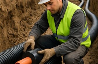 Монтаж теплотрасс ТВЭЛ‑ПЭКС