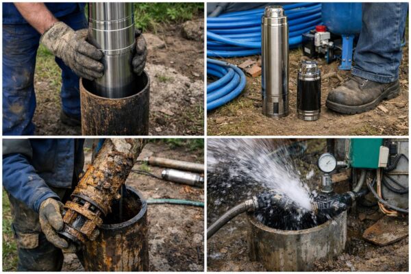 Ошибки при выборе скважинного насоса