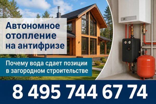 Автономное отопление на антифризе