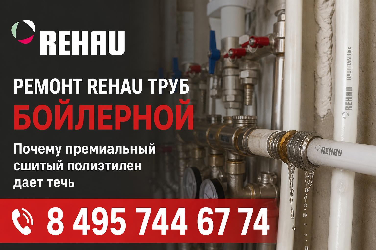 Почему премиальный сшитый полиэтилен дает течь