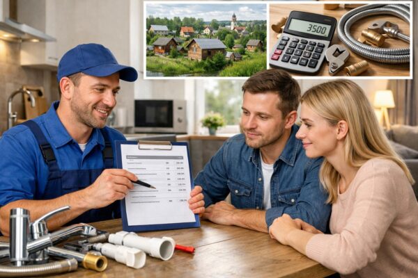 Щёлковский район, деревня Борисовка: сколько стоит установка сантехники