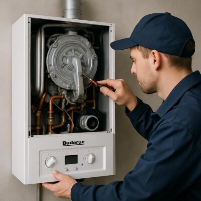 Как вернуть тепло и спокойствие: ремонт котла Buderus Logamax U044