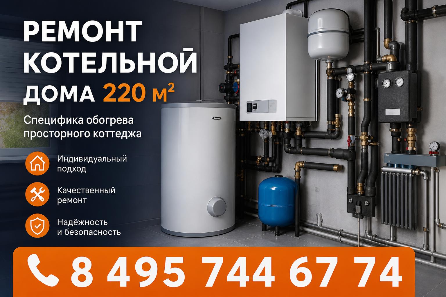 Специфика обогрева просторного коттеджа