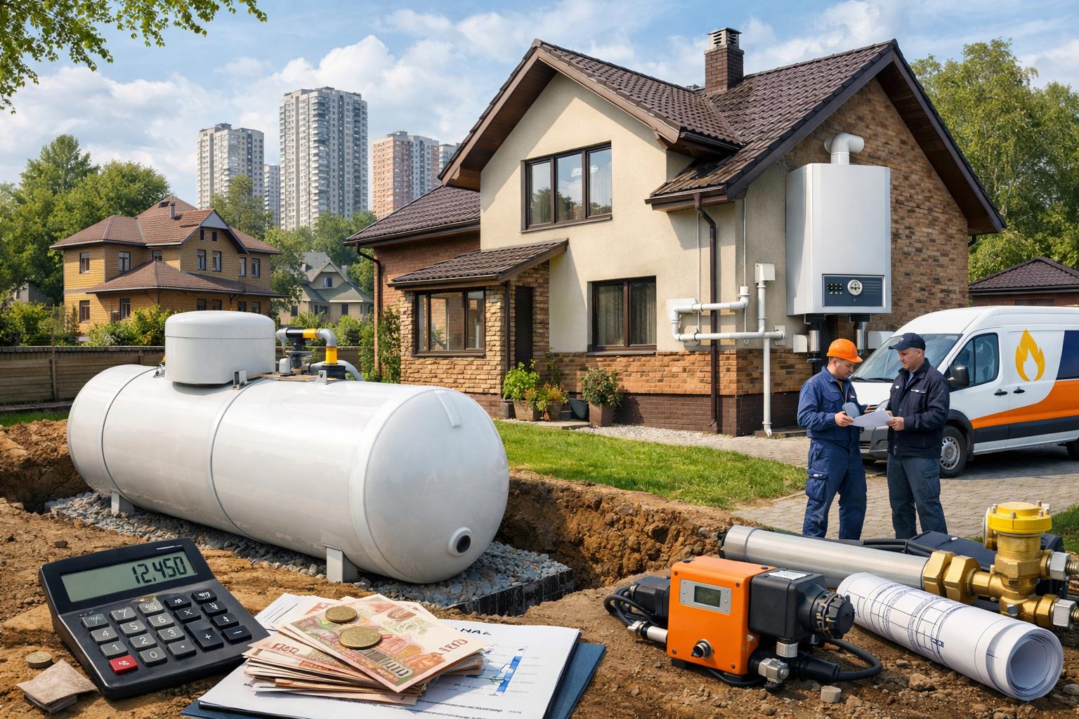 город Красногорск - Стоимость автономной газификации: прозрачные расчёты и выгодные решения