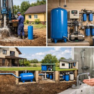 Система водоснабжения для дома в Бортниково