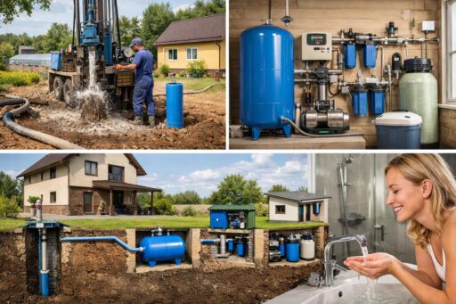 Система водоснабжения для дома в Бортниково