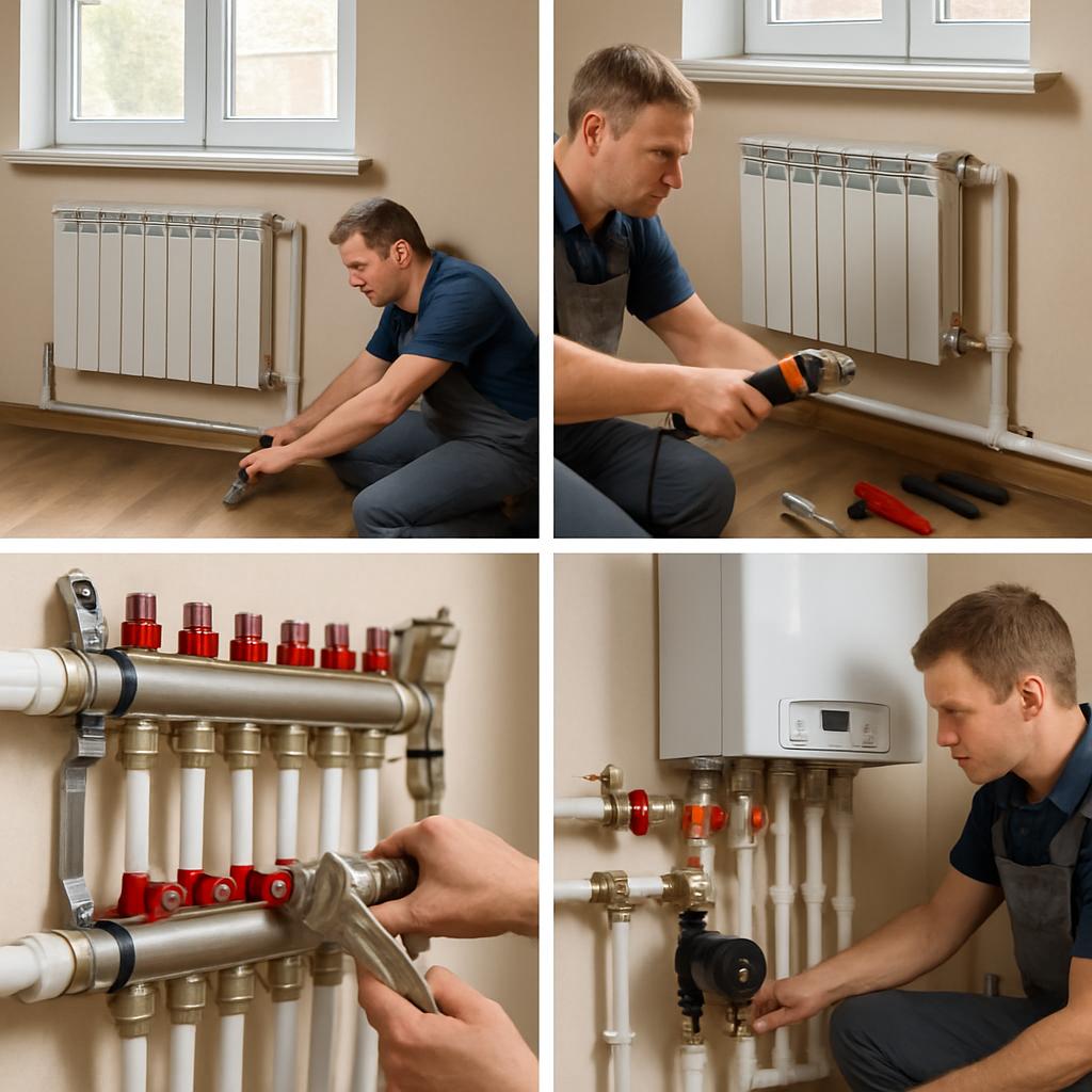 Как проходит Перепланировка системы отопления в Конобеево — поэтапный план работ от замера до запуска