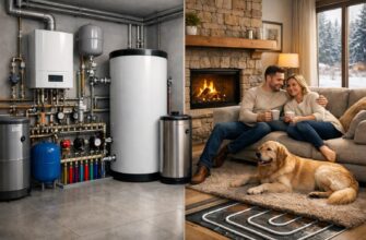 Бойлерное отопление в частном доме