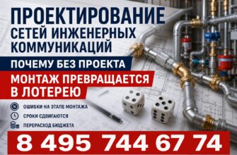 Проектирование сетей инженерных коммуникаций для загородного дома