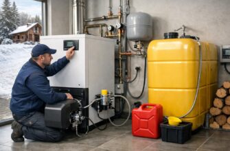 Замена котельного оборудования: выбор и установка дизельного котла