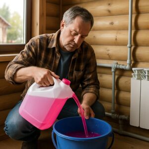 Антифриз в дачном доме